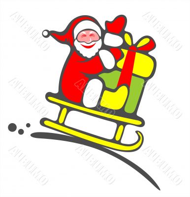 happy santa claus