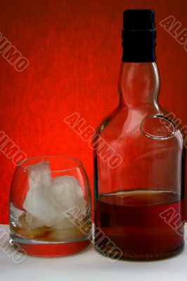 Single Malt Whiskey in glass