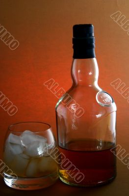 Single Malt Whiskey in glass