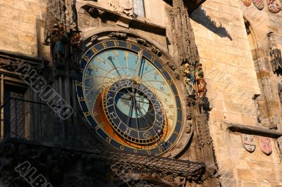 Prague astrological clock, Czech republic