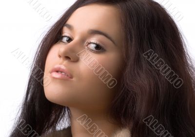 happy young woman