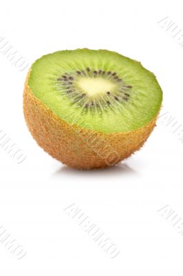 Half of kiwi fruit
