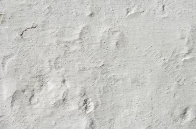 Rugged white wall