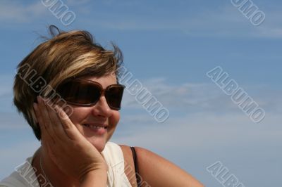 happy woman