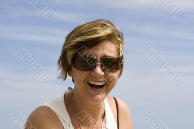 happy woman