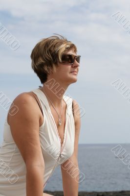 happy woman