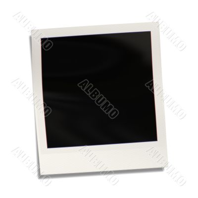 blank polaroid