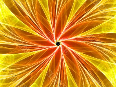 Fractal background illustration