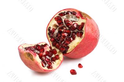 Split Pomegranate