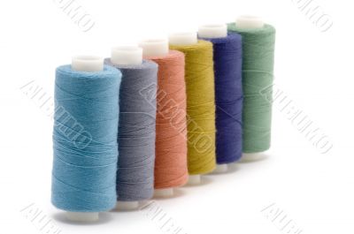 Four spool of thread