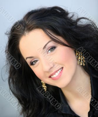 Beautiful smiling woman
