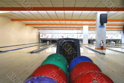 bowling alley