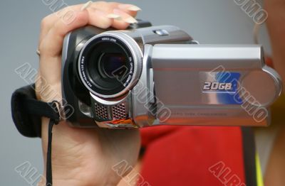 Videocamera.