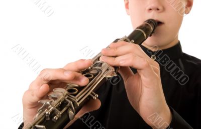 Clarinet player