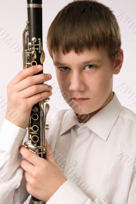 Clarinet player
