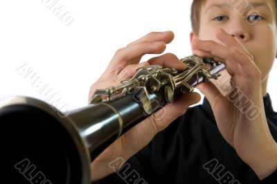 Clarinet player