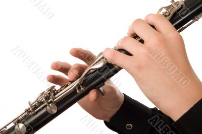 Clarinet player