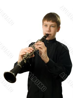 Clarinet player