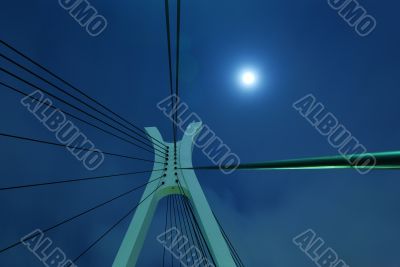 moon in the city