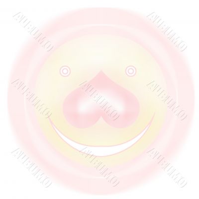Smile of love.