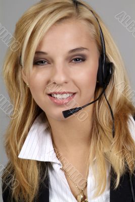 friendly woman