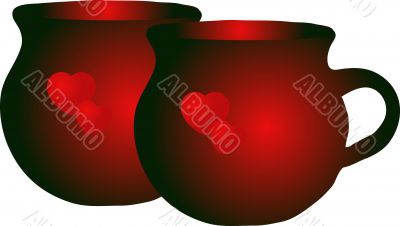 Two cups