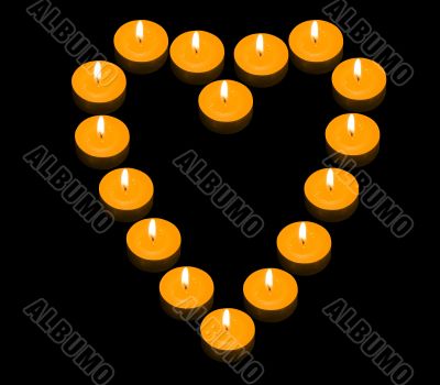 Heart of Candles