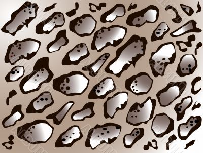 fumous leopard stile background