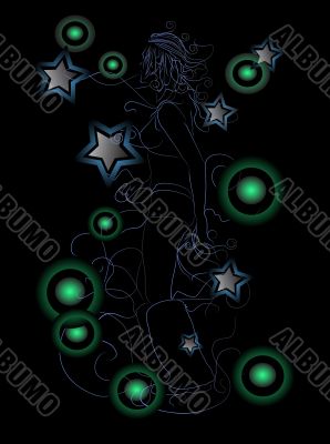 neon girl
