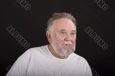 Old Man Sad Face