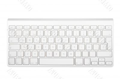 Wireless aluminum keyboard
