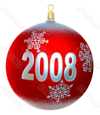 Beautiful christmas bauble