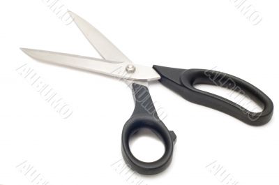 scissors on white