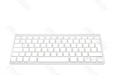 Wireless aluminum keyboard