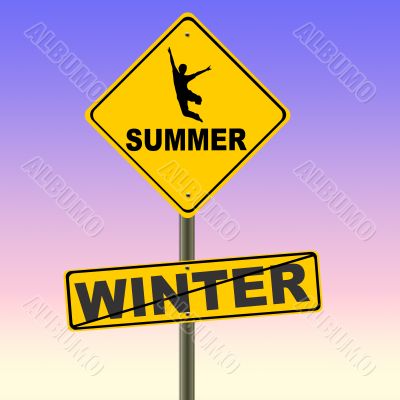 Summer sign
