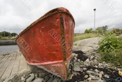 Rusty old boat