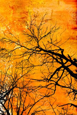 Grunge Tree design