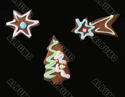 christmas tree - gingerbread