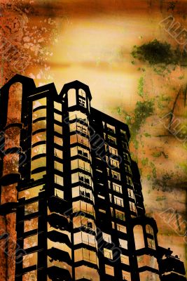 Grunge buildings