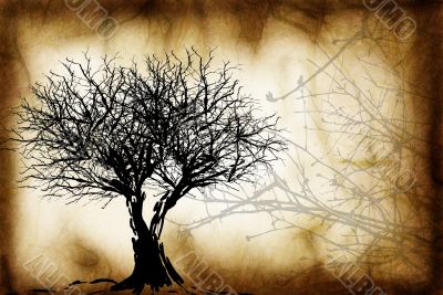Grunge Tree design