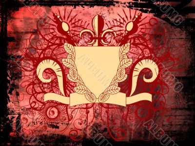 Grunge style border