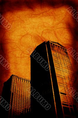 Grunge buildings