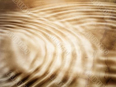 Rippling water
