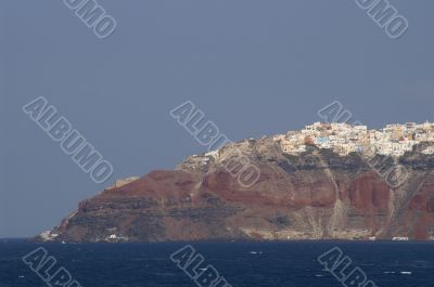 Santorini island