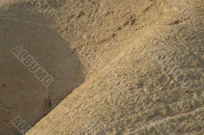 arava desert - dead landscape, background