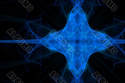 Abstract fractal background