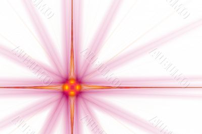 Abstract yellow-red background