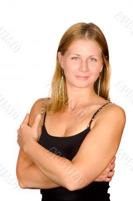 Portrait of a pretty young girl