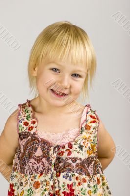 Smiling pretty girl