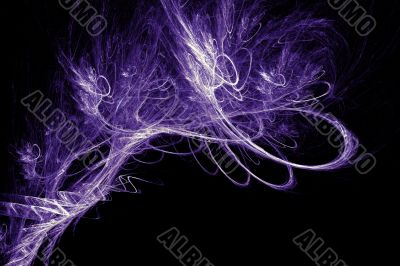 Abstract smoke background